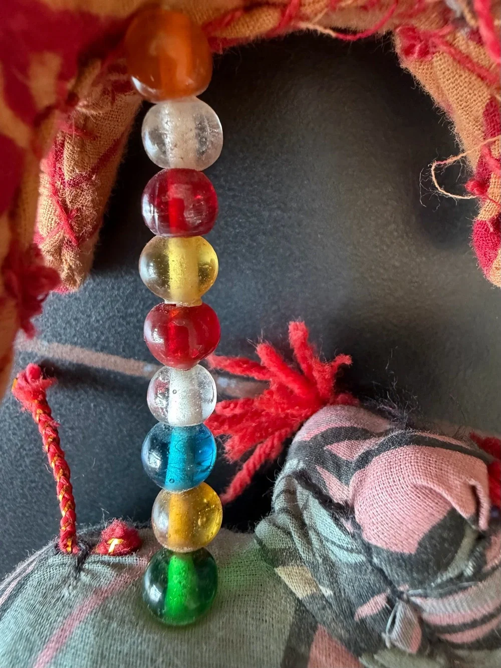 Handcrafted Multicolor Hanging Elephant Garland - Home Wall Decor
